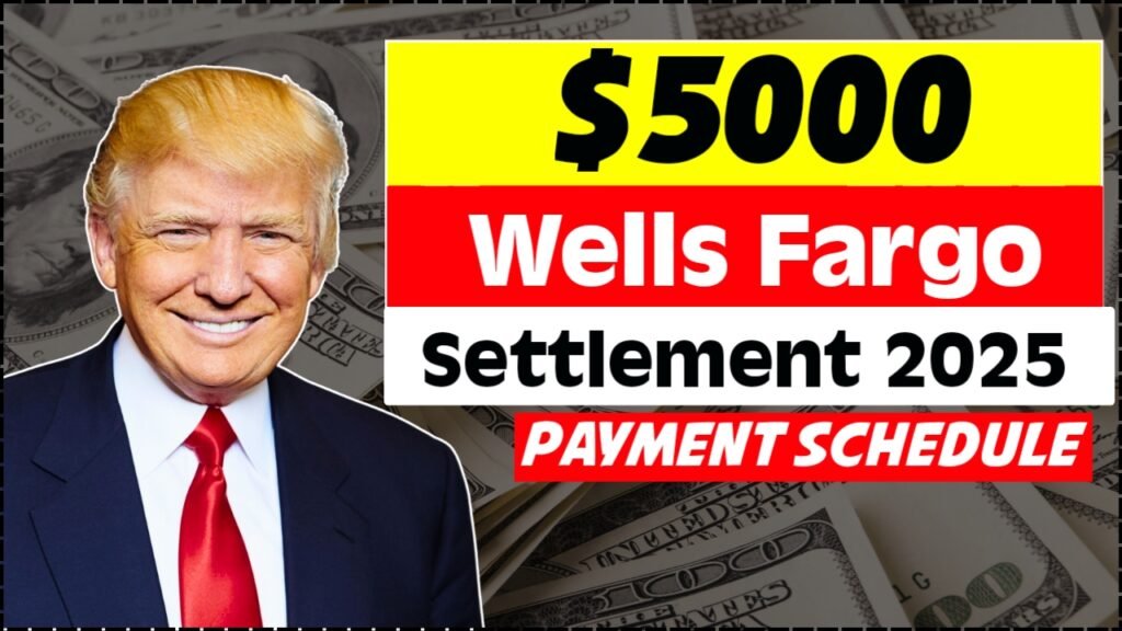 Wells Fargo $5,000 Settlement 2025